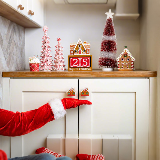 Gingerbread House Knobēz 6 pack