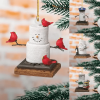 Funny Snowman Christmas Tree Ornament