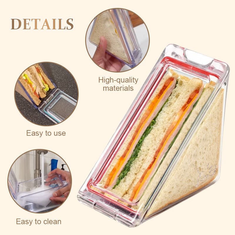 TikTok Last Day Promotion -60% OFF🎉Triangle Sandwich Container