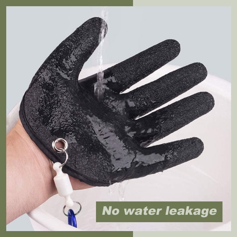(🔥Last Day Promotion- SAVE 48% OFF)Fishing Catching Gloves Non-slip Fisherman Protect Hand