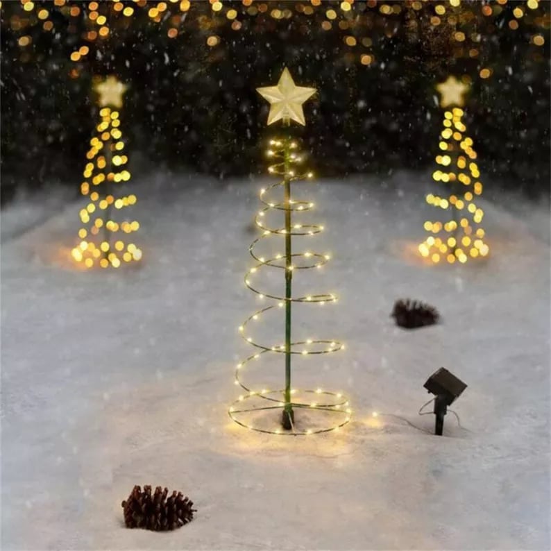 🔥Last Day Promotion 50% OFF🔥Solar Christmas Tree LED String Lights