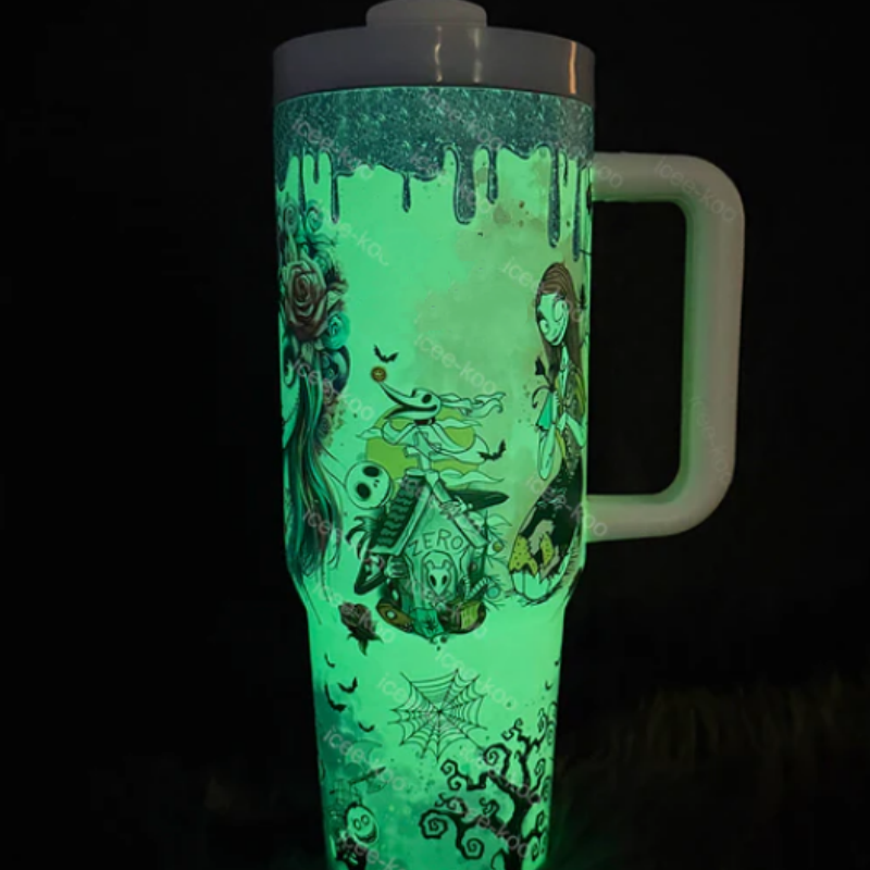 🔥Last Day Promotion 50% OFF🔥Halloween Glow-in-the-Dark Insulated Tumbler