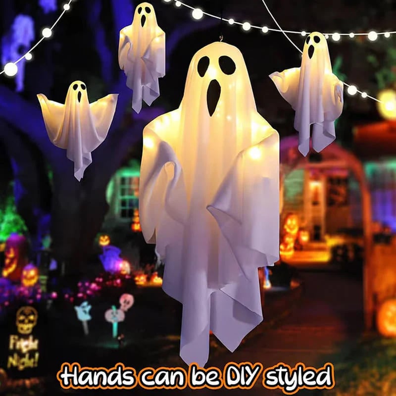 💥Halloween Preview 49% Off - 👻✨Halloween Glowing Ghost Chandelier