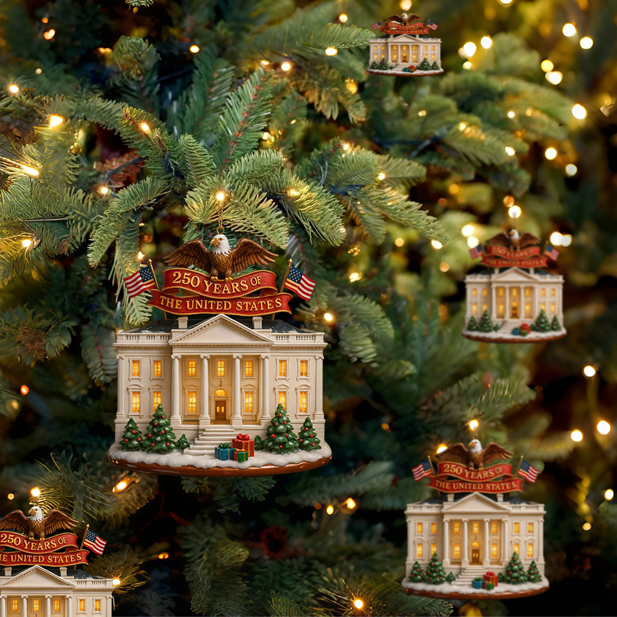 Limited Edition US 250th Anniversary Ornament