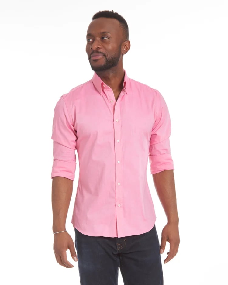 🔥 Last Day 50% OFF 🔥Oxford Stretch Zip Shirt (Buy 2 Free Shipping)