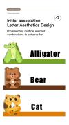 💥LAST DAY SALE 50% OFF💥Magnetic Letters Animals Refrigerator Decoration
