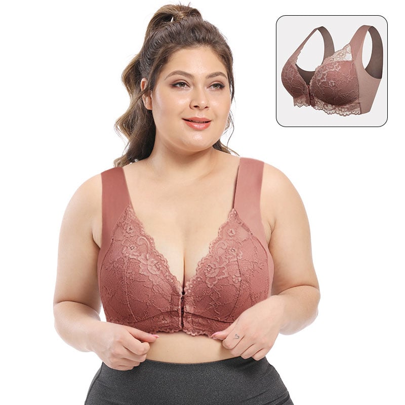 🔥HOT SALE 50% OFF🔥Bra For Women Front Closure 5D Beauty Back Sports Comfy Bra