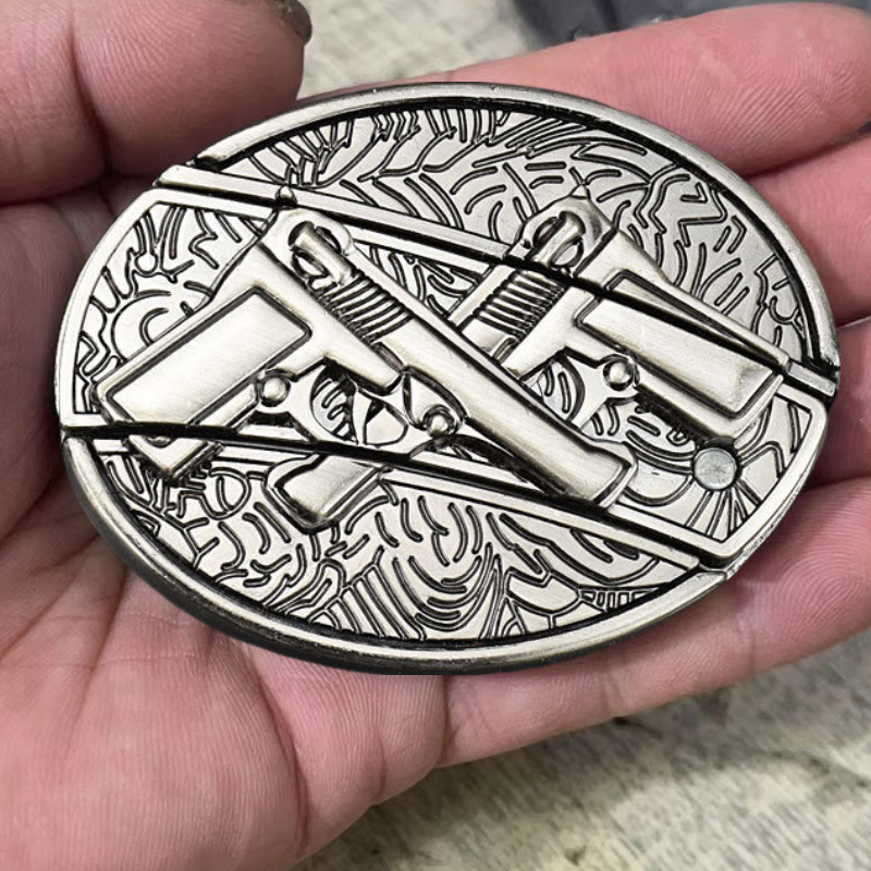 🎅Last Day Sale 50% OFF🌲Fashion Punk Genuine Leather Belt With Knife