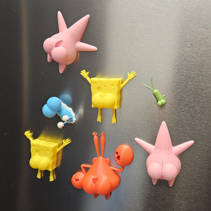 Complete Bikini Bottom Butt Magnet Set