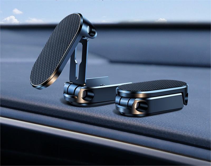 🔥Last Day Promotion 75% OFF - Alloy Folding Magnetic Car Phone Holder