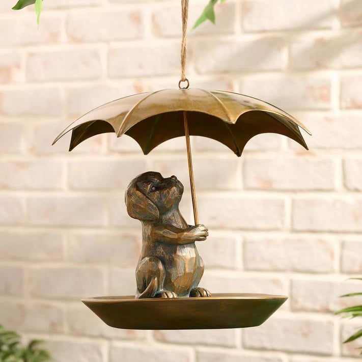 Father's Day Sale 50% Off🐦Girl Next Door Animal Bird Feeder with Umbrella