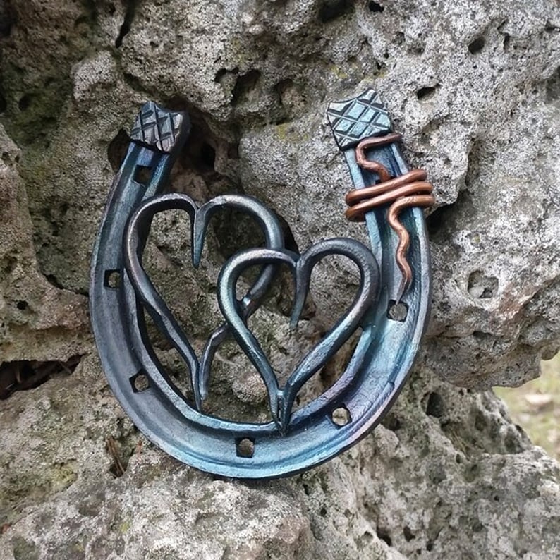 💝Valentine's Day Handmade Horseshoe Memorial Gift