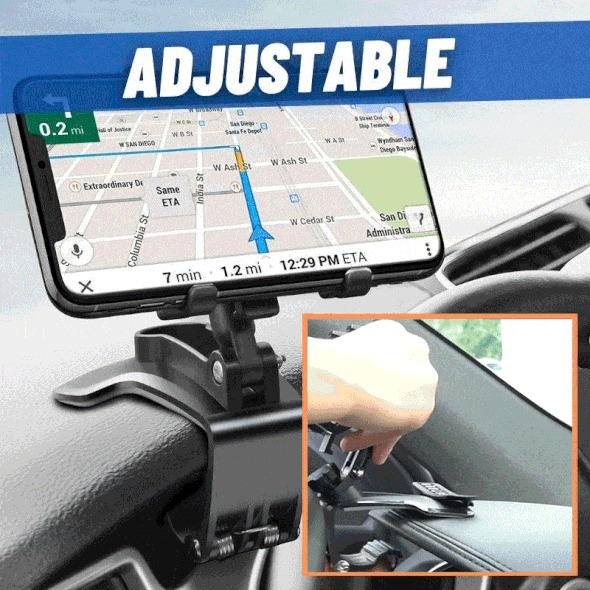 (Summer Flash Sale- 50% OFF) Multifunctional Car Dashboard Phone Holder