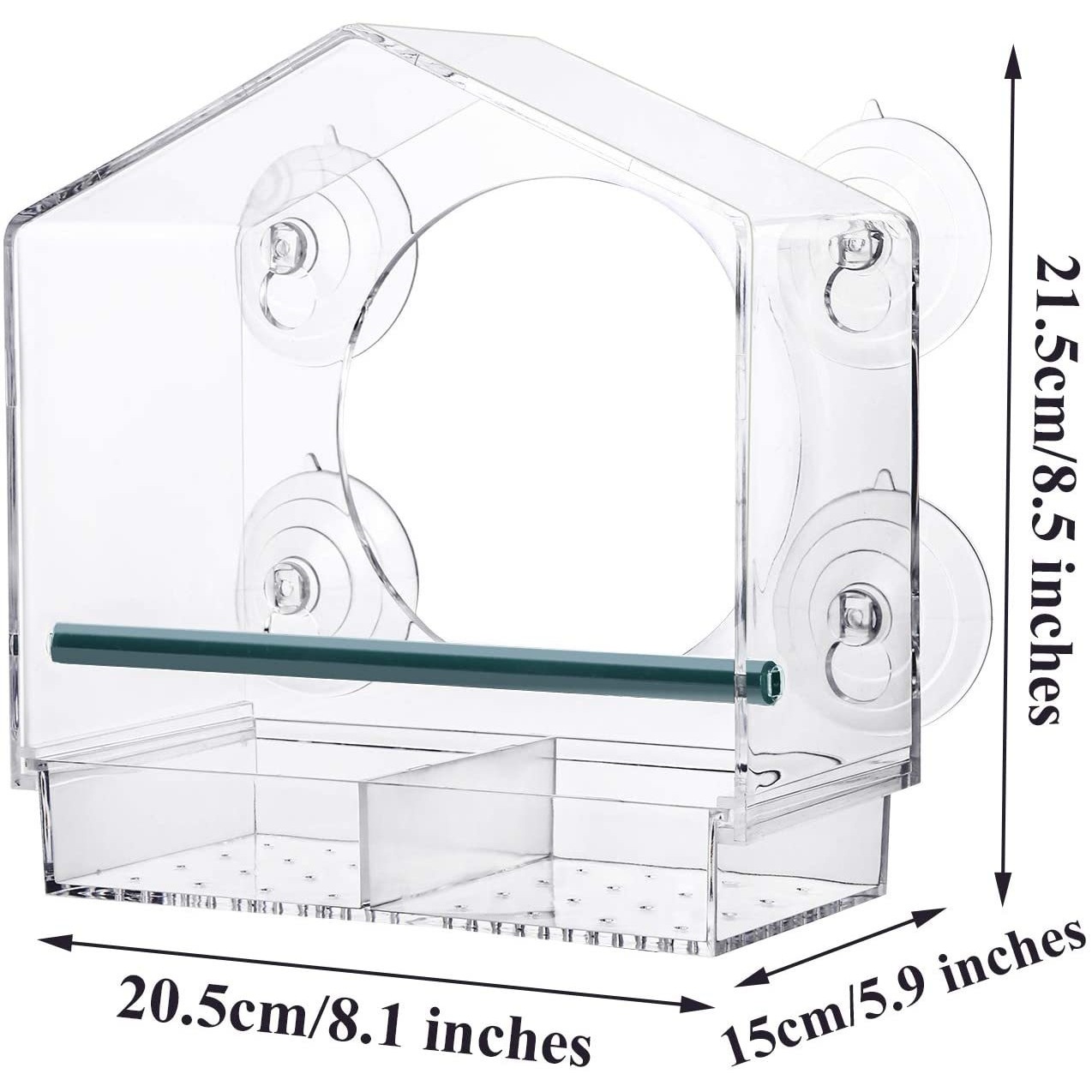 💲One Day 49% OFF-🐦Window Bird Feeder for Outside📦Buy 2 Free Shipping&💲Save 10% Off