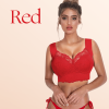 Ultimate Lift Full-Figure Seamless Lace Cut-Out Bra, Comfortable and Breathable Without Restraint