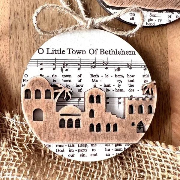 🔥Early Christmas Pre-Sale-49% OFF🎵-Music Sheet Nativity Ornament