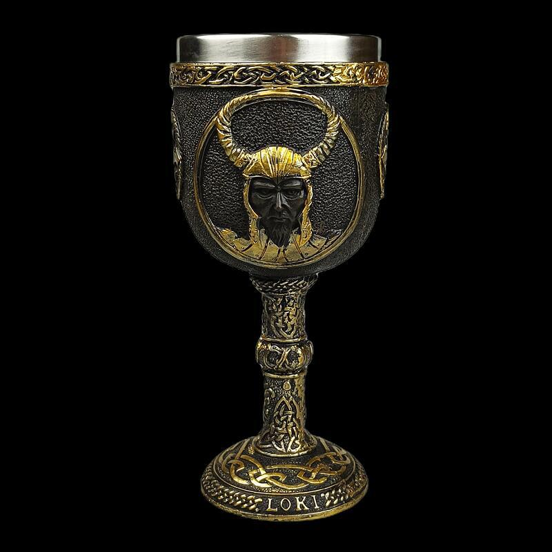 🎁TikTok Last Day Sale - 70% OFF🔥🍺Wield Your Mead with Might - Handcrafted Odin Goblets