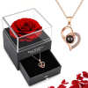 ❤️Mother's Day：Projection Necklace Set With Rose Gift Box