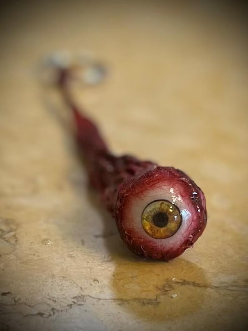 💥LAST DAY SALE 50% OFF💥Severed Bloody Eye Keychain