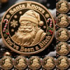 🎅Santa Knows You’ve Been a Bitch Coin – Funny Christmas Gift