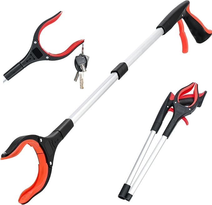 🔥Last Day Promotion 50% OFF🔥2024 Newly Upgraded Foldable Grabber With 360° Swivel Clip