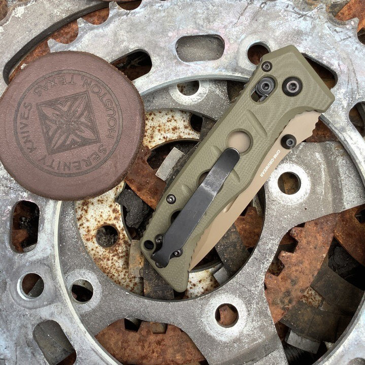 🔥Last Day Promo - 70% OFF 🎁Adamas AXIS Lock Knife CPM-CruWear G-10