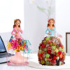 （💖2022 Early Summer Promotion- 45% OFF🌹）Succulent Princess Skirt Flower Stand