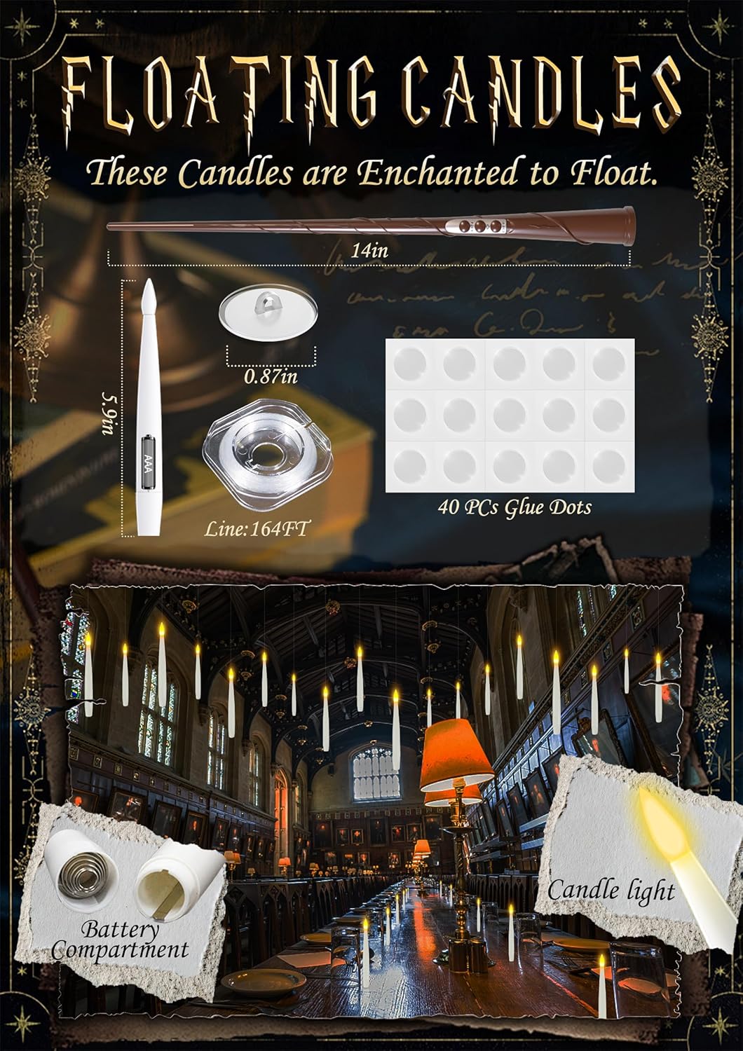 Magic Halloween Candles🔥