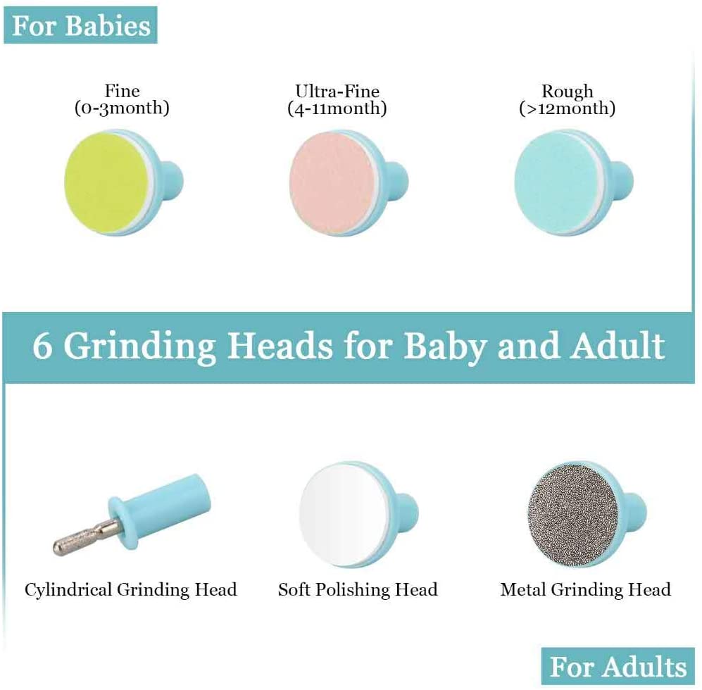 (🎄Christmas Hot Sale 48% OFF) Premium LED Baby Nail Trimmer Set, Buy 2 Get Extra 10% OFF & Free Shipping