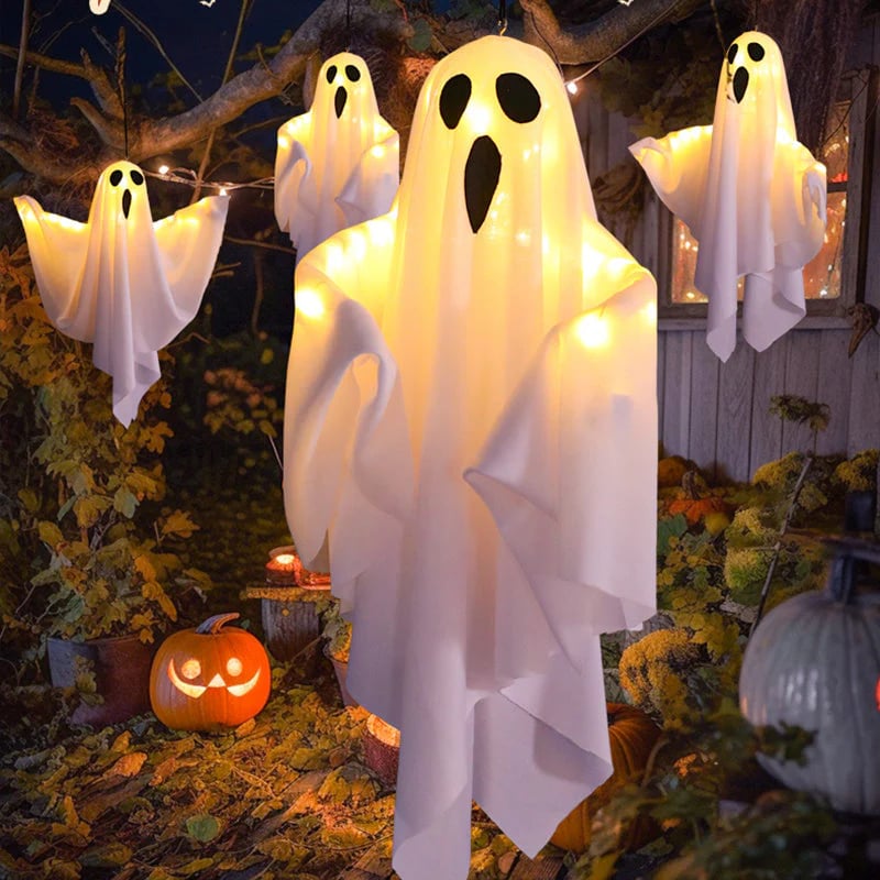💥Halloween Preview 49% Off - 👻✨Halloween Glowing Ghost Chandelier