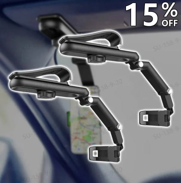 🎁Gift For Car Owners🎁 Rotatable and Retractable Car Phone Holder