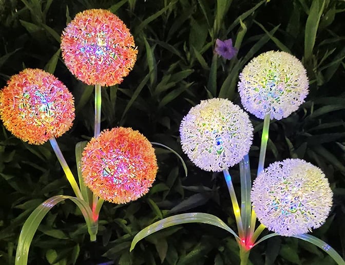 💐Last Day Promotion - 50% OFF💐Dandelion Lamp Outdoor Garden Landscape Atmosphere Light