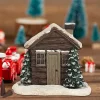 🔥Last Day Promotion 48% OFF-🏠- Log Cabin Snowy Winter Incense Cone Burner🎄