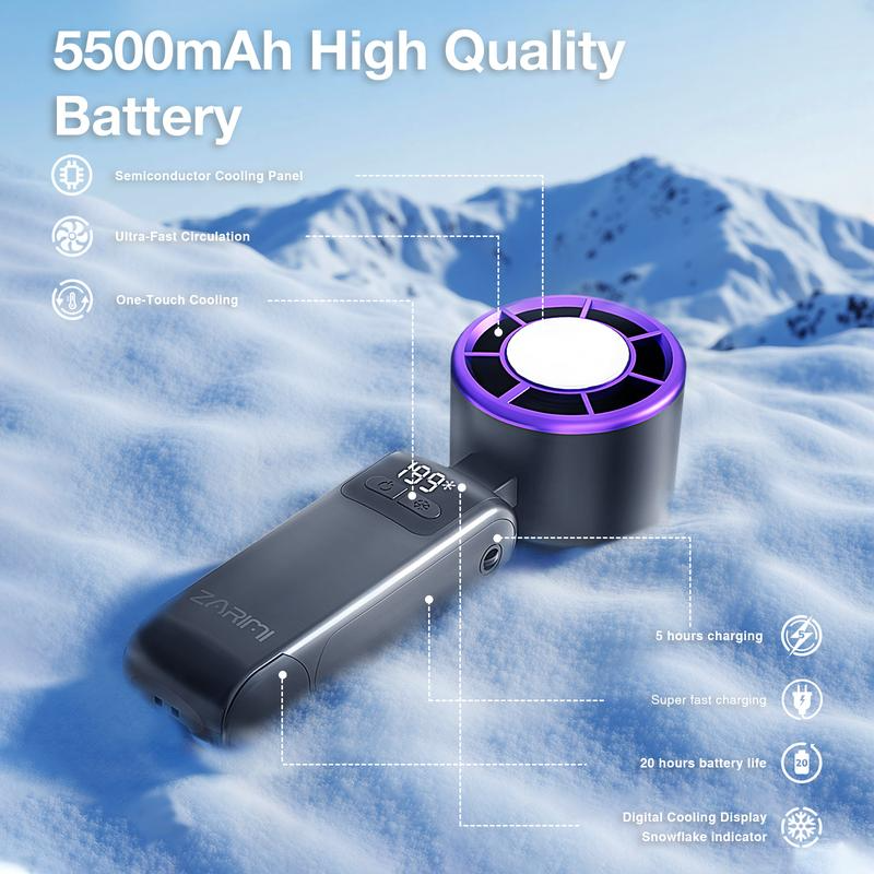 🏆Flash Sale⚡ 50K+ SOLD! Almost Gone-💥🔥✨USB Rechargeable Powerful Cooling Fan，Best gifts ( BUY 2 FREE SHIPPING)