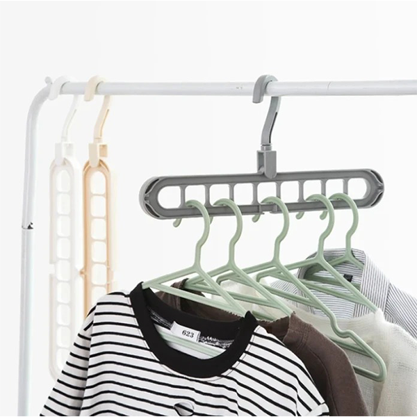(Summer Sale) MULTIFUNCTIONAL FOLDING CLOTHES HANGER