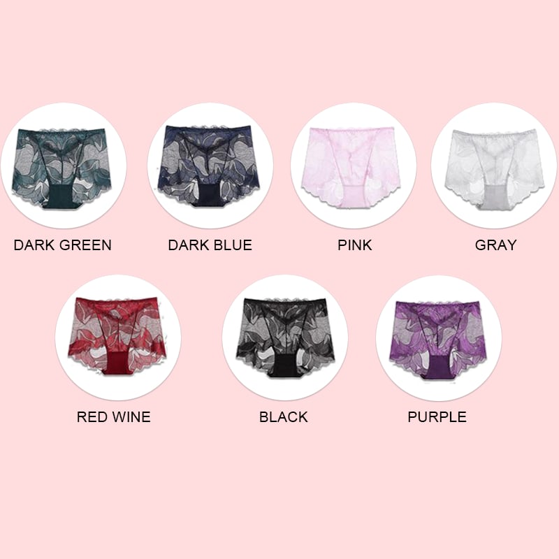 Ladies Silk Lace Handmade Underwear Pack ✨