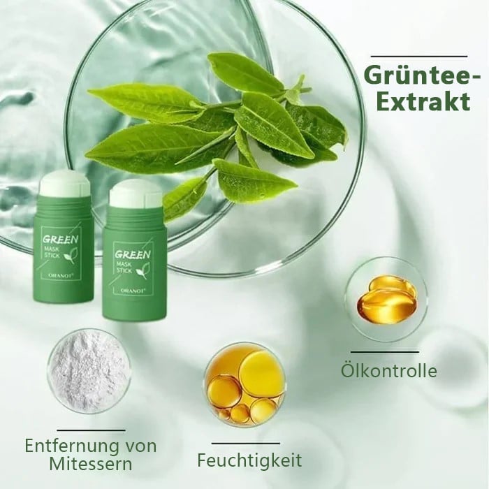 ✨Kostenloser Versand-😍🌿Tiefenreinigende Grünteemaske