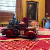 🎄Christmas Sale 🔥Red farm Truck Christmas Centerpiece