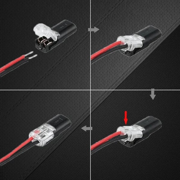 Double - Wire Plug-in Connector With Locking Buckle-👍BUY 2 GET 1 FREE (60PCS)