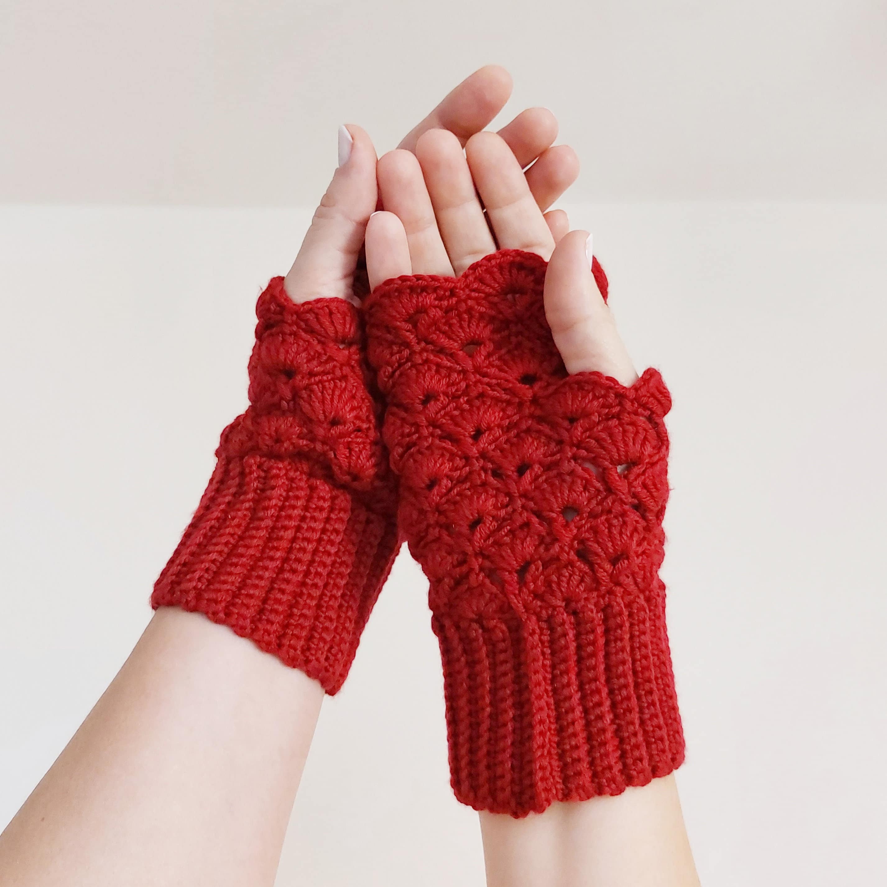 🎄TikTok Christmas Sale -70% OFF✨Hand Knitted Premium Wool Cozy Fingerless Gloves