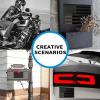 🔥Last Day 49% OFF - 3D All-Black American Flag Emblem Decal