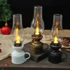 ON SALE🔥LED Vintage Kerosene Lamp Electronic Swing Candle