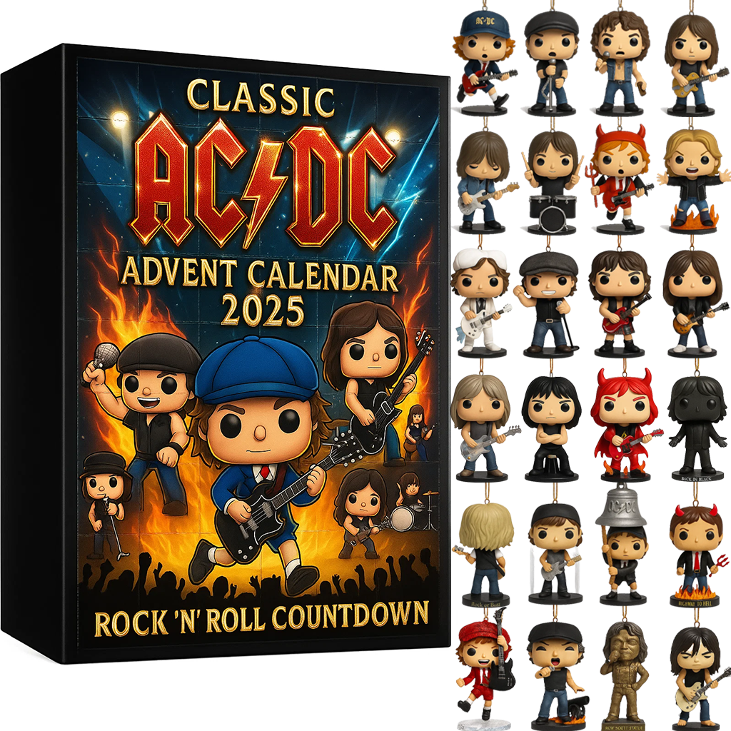 Classic AC/DC Advent Calendar 2025🎁24 Gifts Are In It