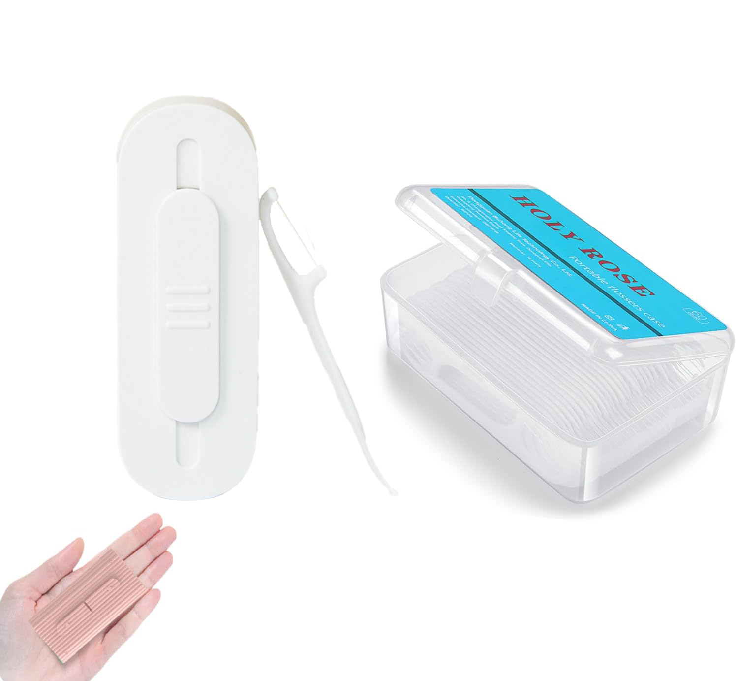(🌲Early Christmas Sale- 50% OFF) Portable Two-way Floss Dispenser