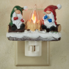 🔥🎄2024 Gnomes Campfire Flickering Nightlight✨