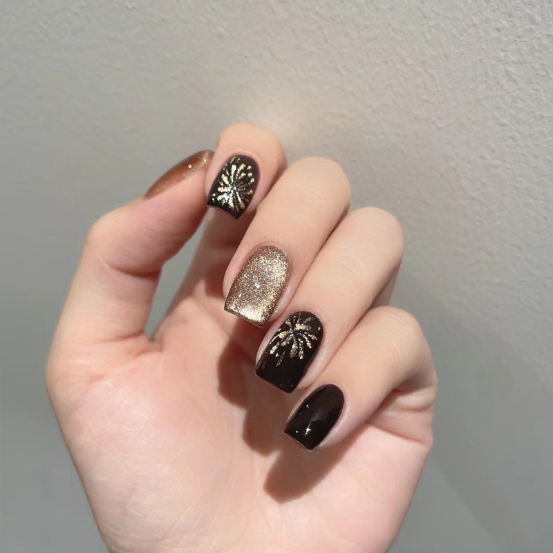 Glamorous Firework Cat Eye Nail Patch