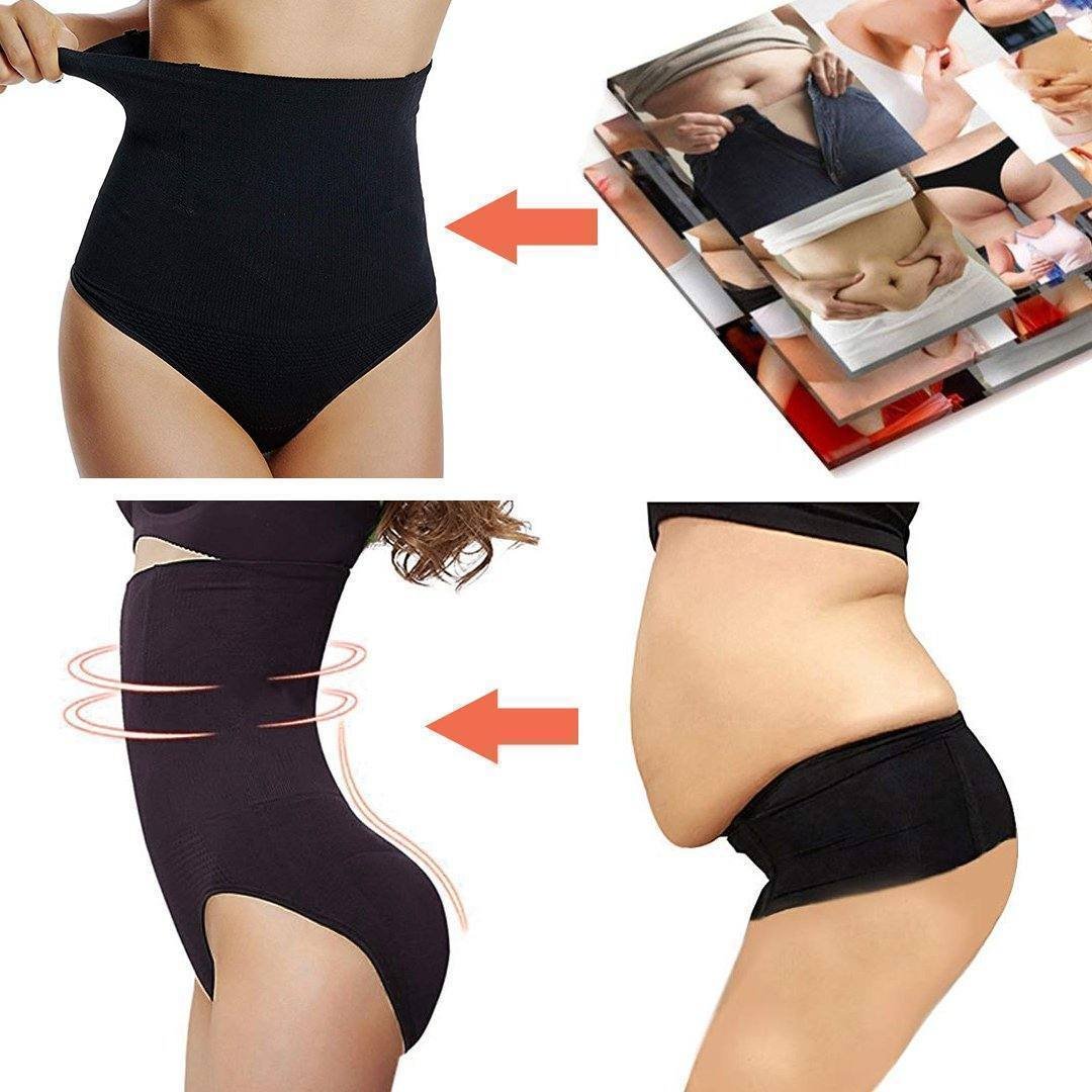 ⏰Letzter Tag 50% Rabatt – Shapewear-Höschen mit hoher Taille und Bauchkontrolle