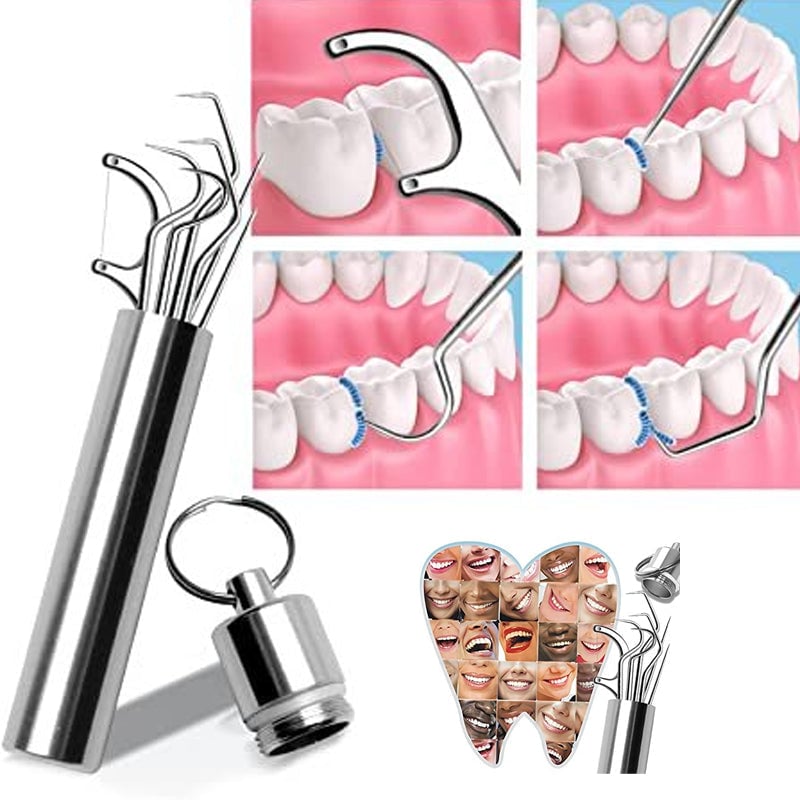 🔥Last Day Promotion 50% OFF🔥Stainless steel portable toothpick