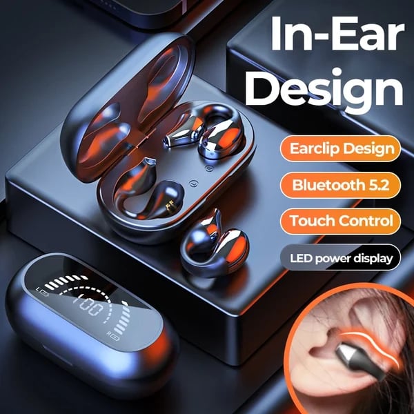 🎄Early Christmas 50% OFF🎄 Wireless Ear Clip Bone Conduction Headphones🎧