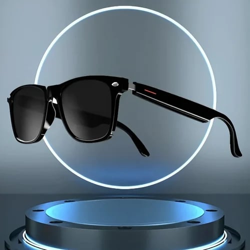 🔥Letzter Tag 49% Rabatt✨Super Black Technologie-Intelligente kabellose Kopfhörer-Sonnenbrille